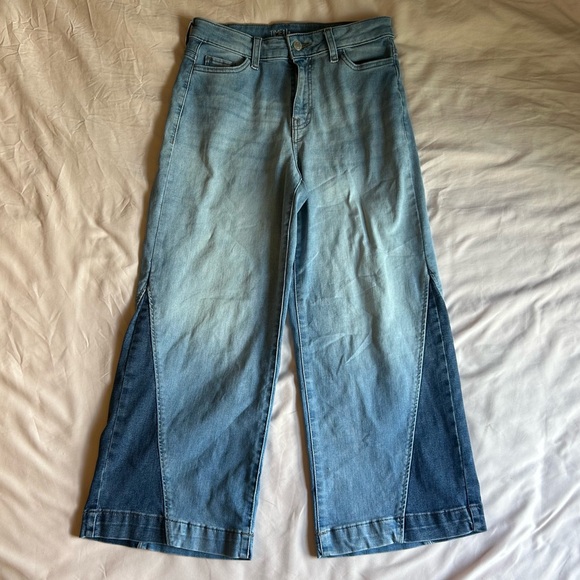 Time & True High Rise Wide Leg Jeans – Size 2 - Picture 1 of 5